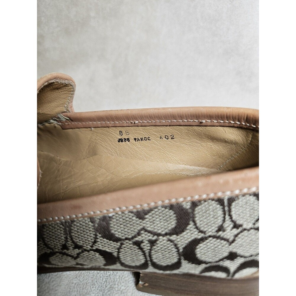 Coach Signature Jacquard Loafers in Brown and Tan - Picture 16 of 16